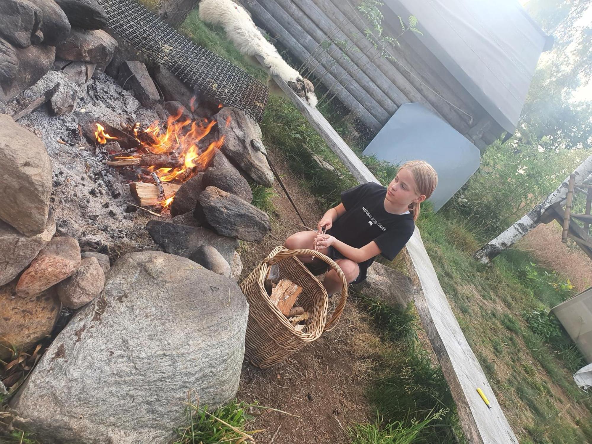 Vittfarnas Vikingaby Villa Sosdala Buitenkant foto