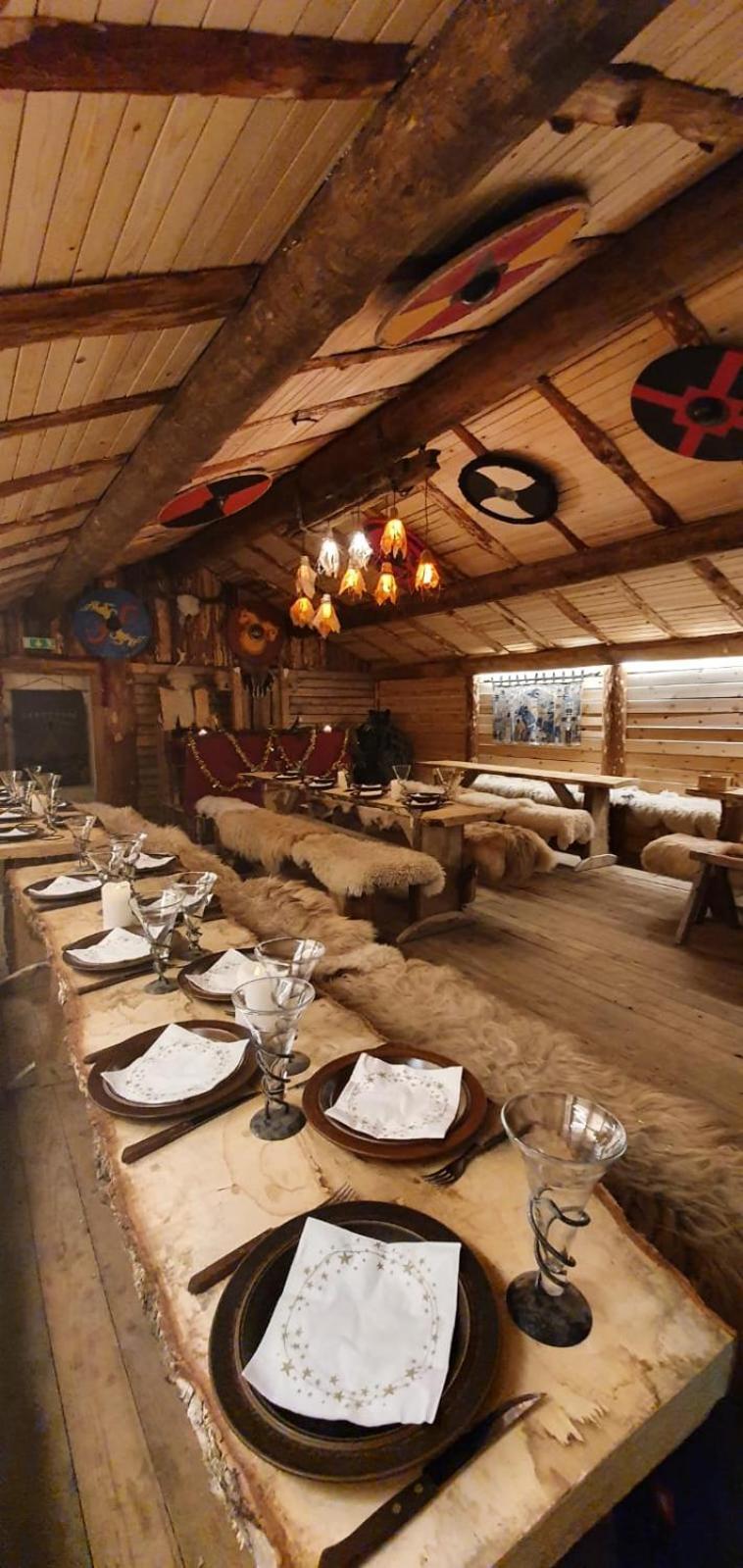 Vittfarnas Vikingaby Villa Sosdala Buitenkant foto
