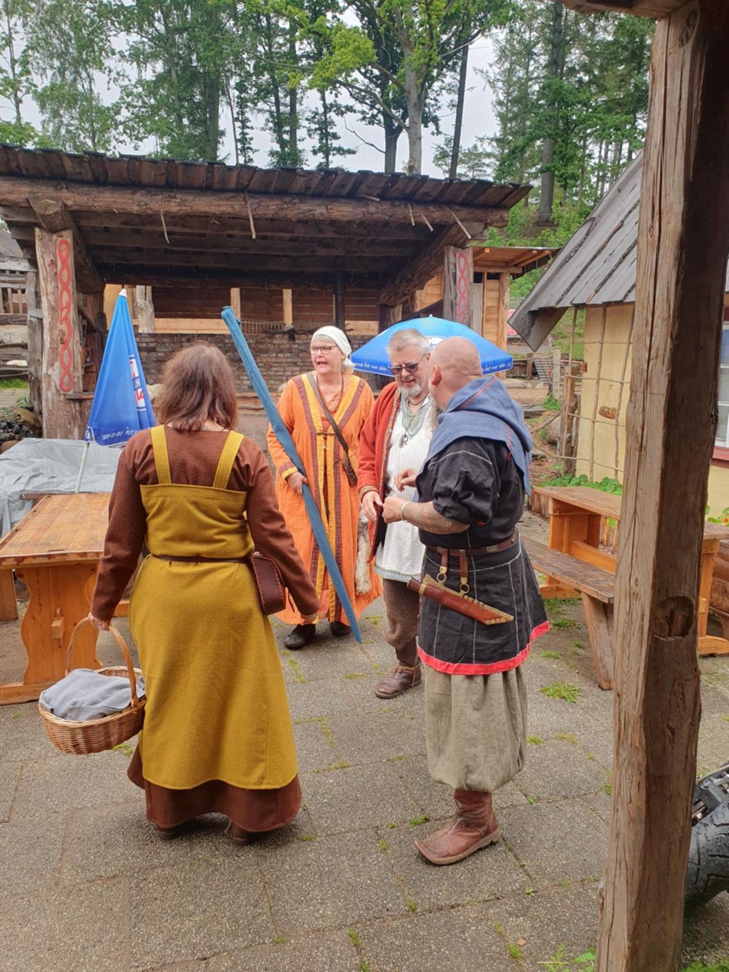 Vittfarnas Vikingaby Villa Sosdala Buitenkant foto