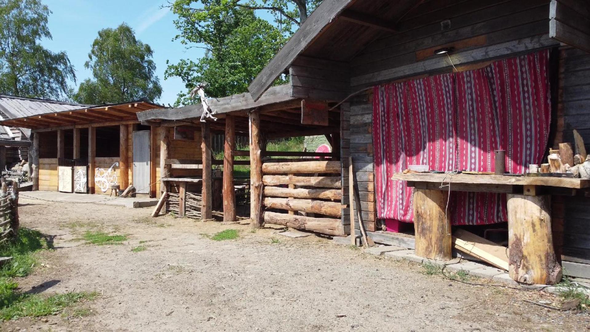 Vittfarnas Vikingaby Villa Sosdala Buitenkant foto