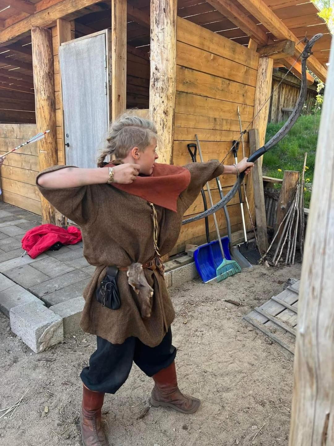 Vittfarnas Vikingaby Villa Sosdala Buitenkant foto