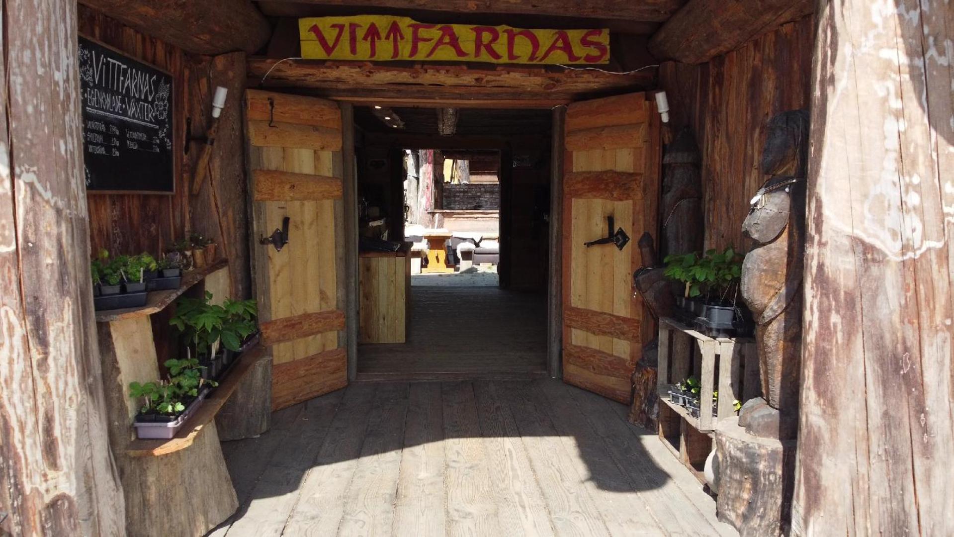 Vittfarnas Vikingaby Villa Sosdala Buitenkant foto