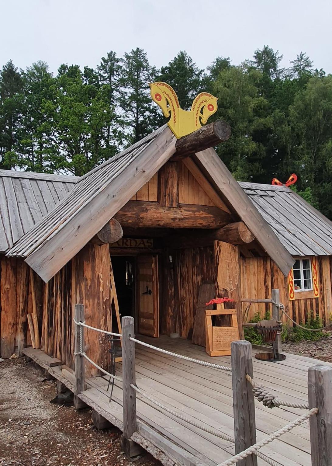 Vittfarnas Vikingaby Villa Sosdala Buitenkant foto