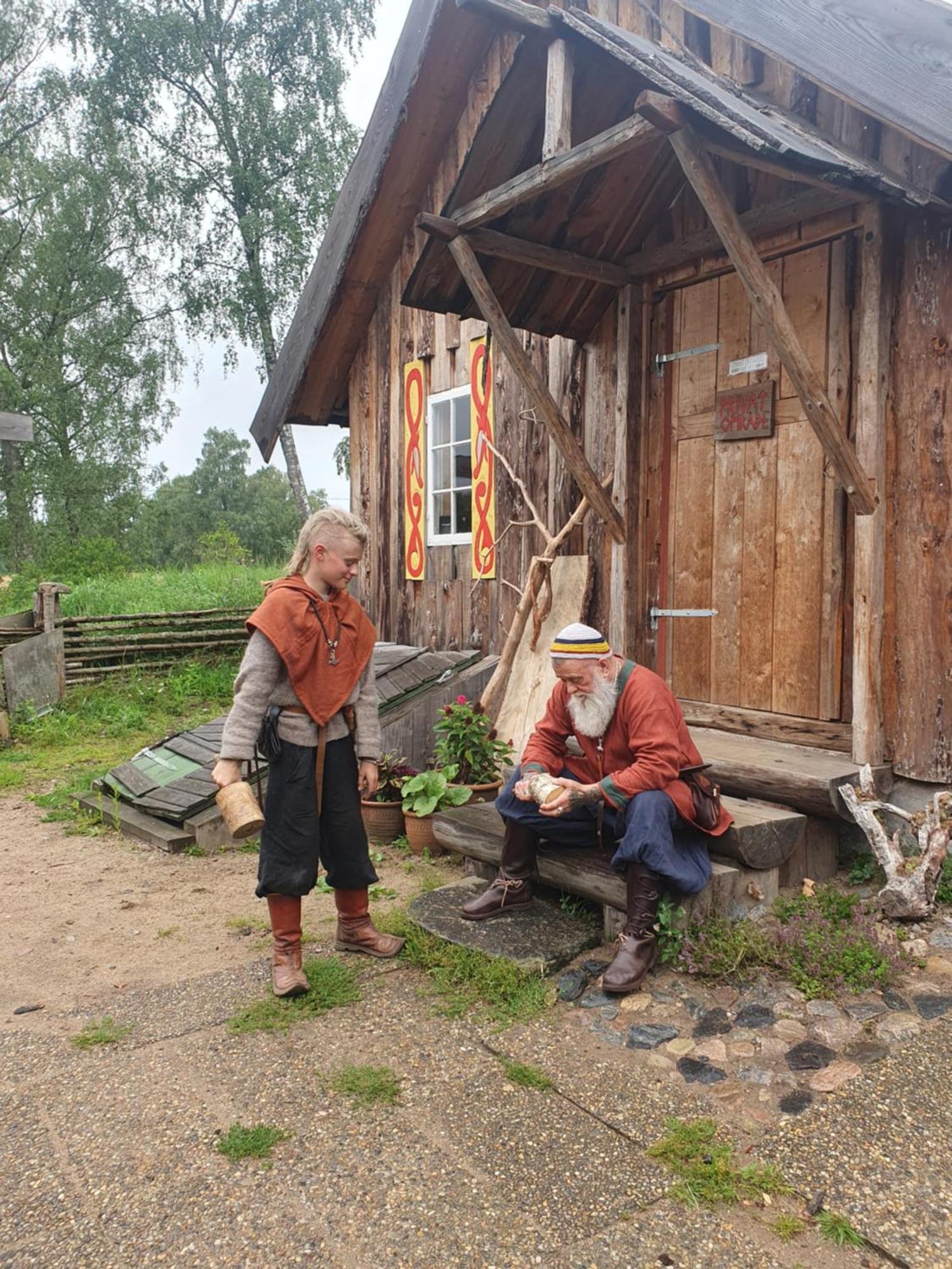 Vittfarnas Vikingaby Villa Sosdala Buitenkant foto