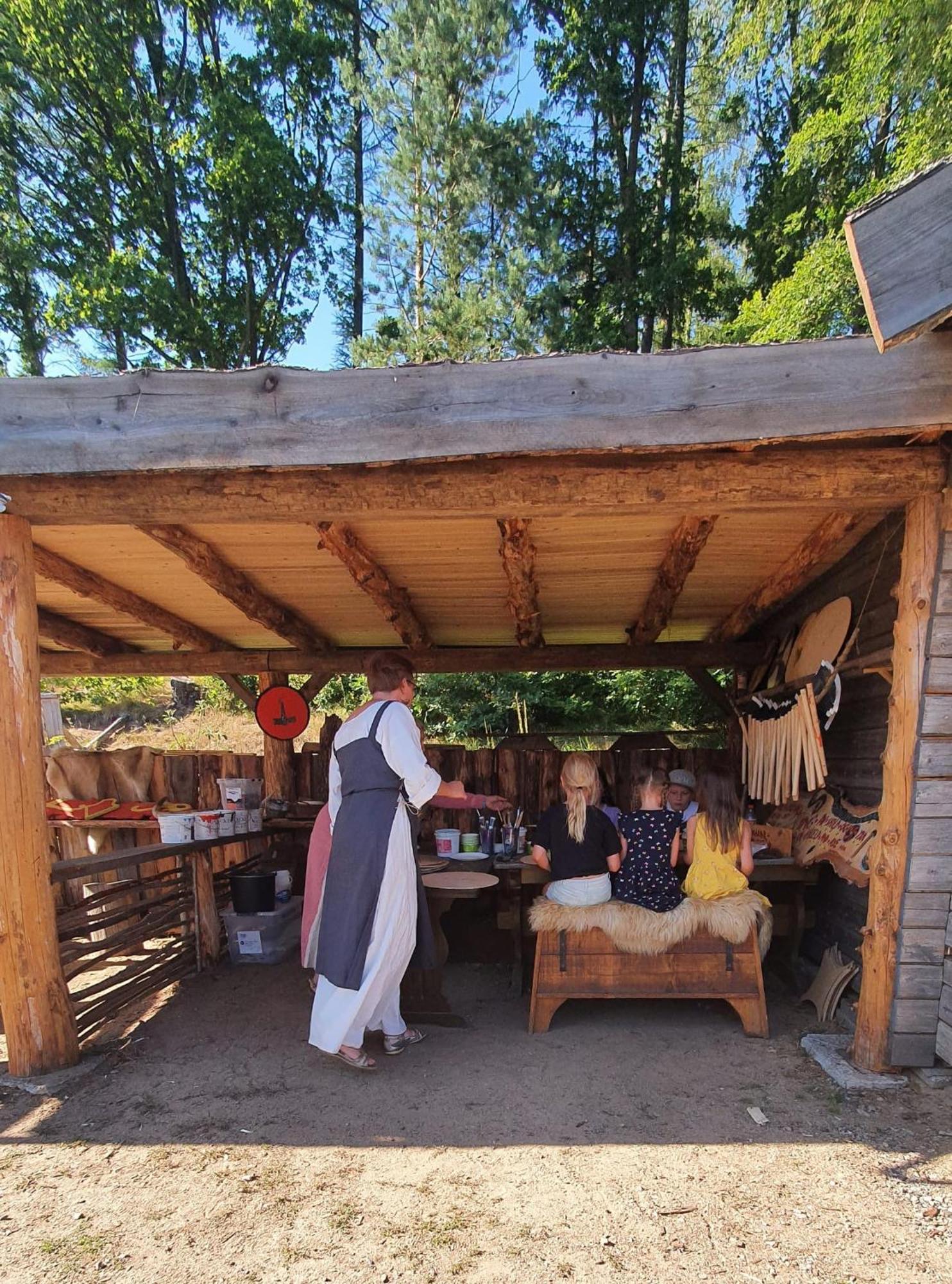 Vittfarnas Vikingaby Villa Sosdala Buitenkant foto