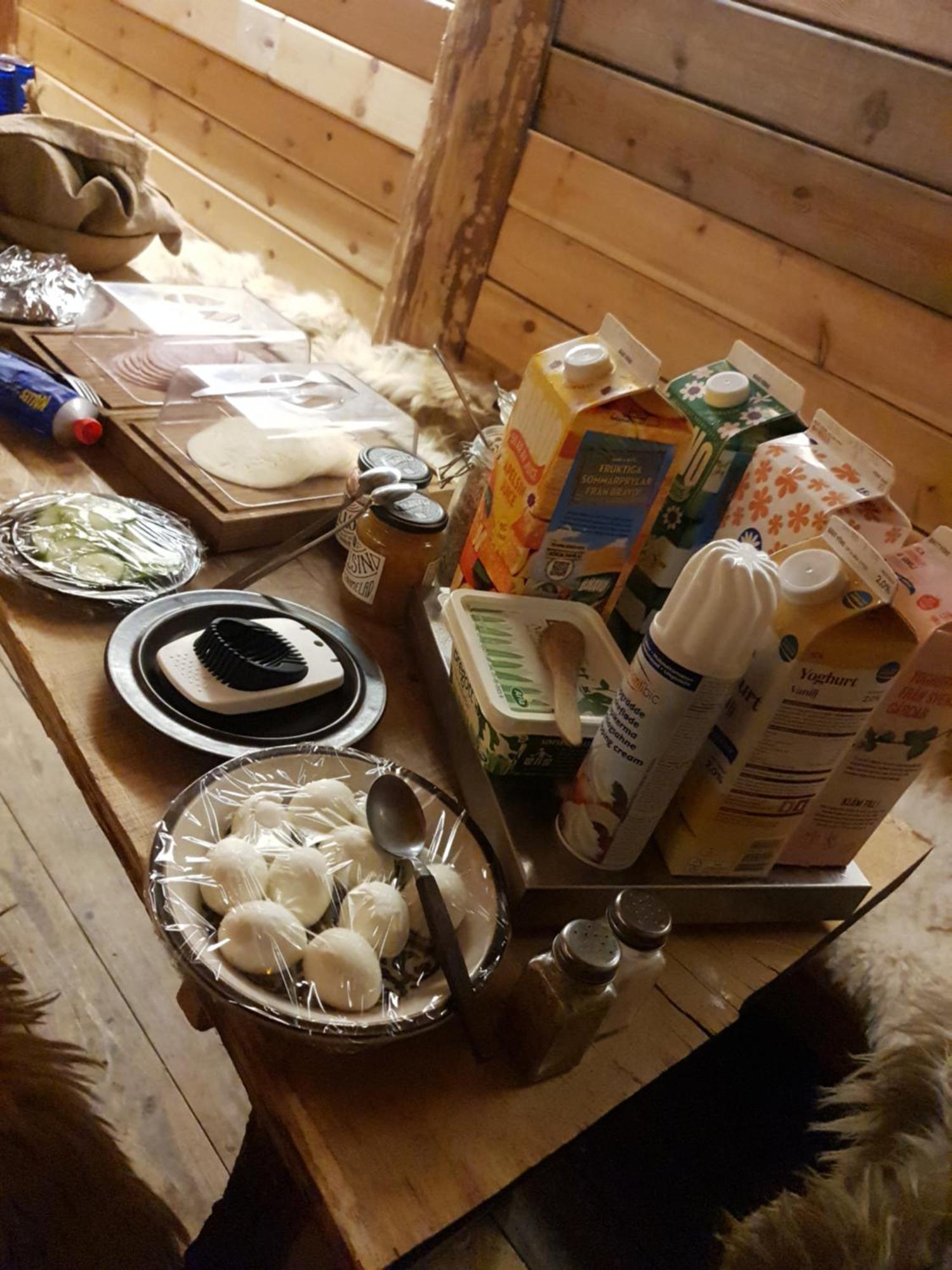 Vittfarnas Vikingaby Villa Sosdala Buitenkant foto