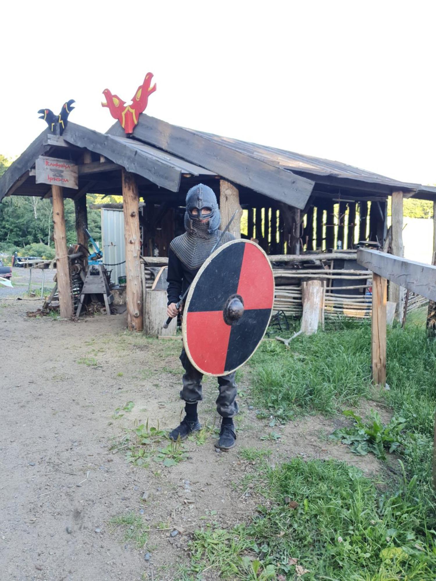 Vittfarnas Vikingaby Villa Sosdala Buitenkant foto